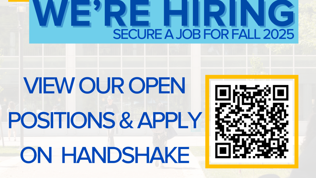 hiring flyer stating the details to link back to this page