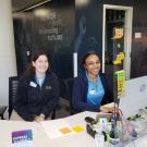 Our friendly Memorial Union Info Desk staff is here to help you!